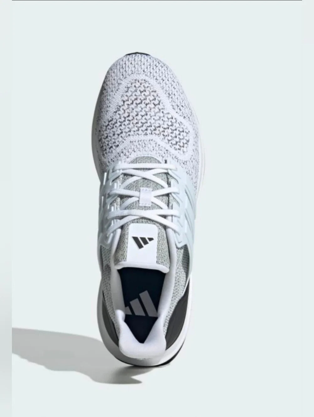 adidas White and Gray Men's Running Sneakers